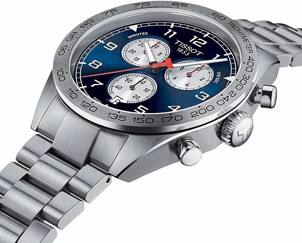 TISSOT PRS516 GTS QTZ CHR SS BL Arab