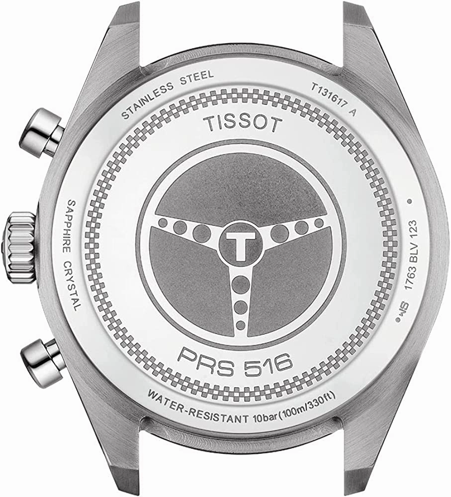 TISSOT PRS516 GTS QTZ CHR SS BL Arab