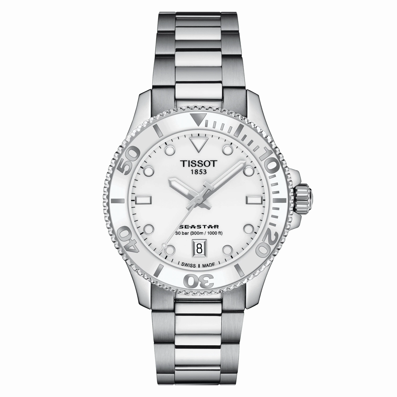 TISSOT SEASTAR 1000 36MM UNISEX WATCH T1202101101100