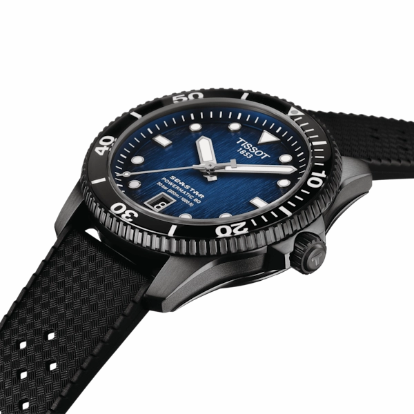 TISSOT Seastar 1000 Powermatic 80 40mm Blue-Black Dial