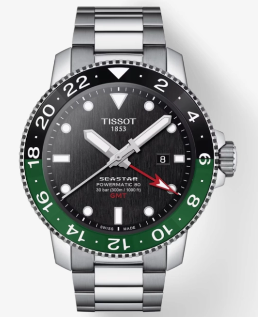 Tissot Seastar 1000 Powermatic 80 GMT (T1204291105101)