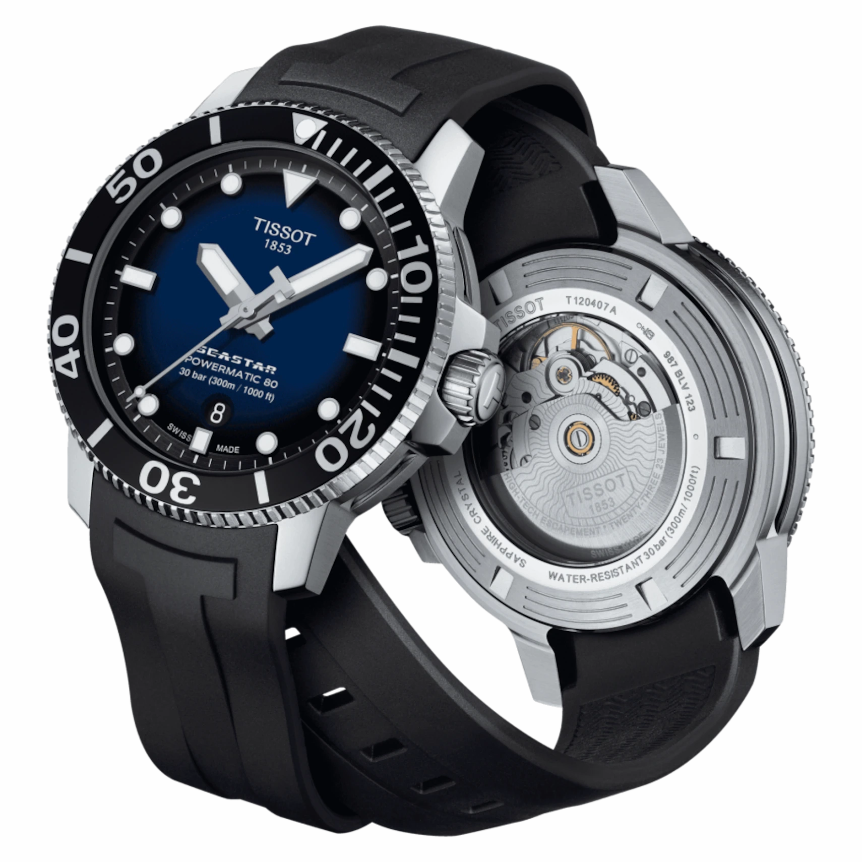 TISSOT SEASTAR 1000 POWERMATIC 80 T120.407.17.041.00