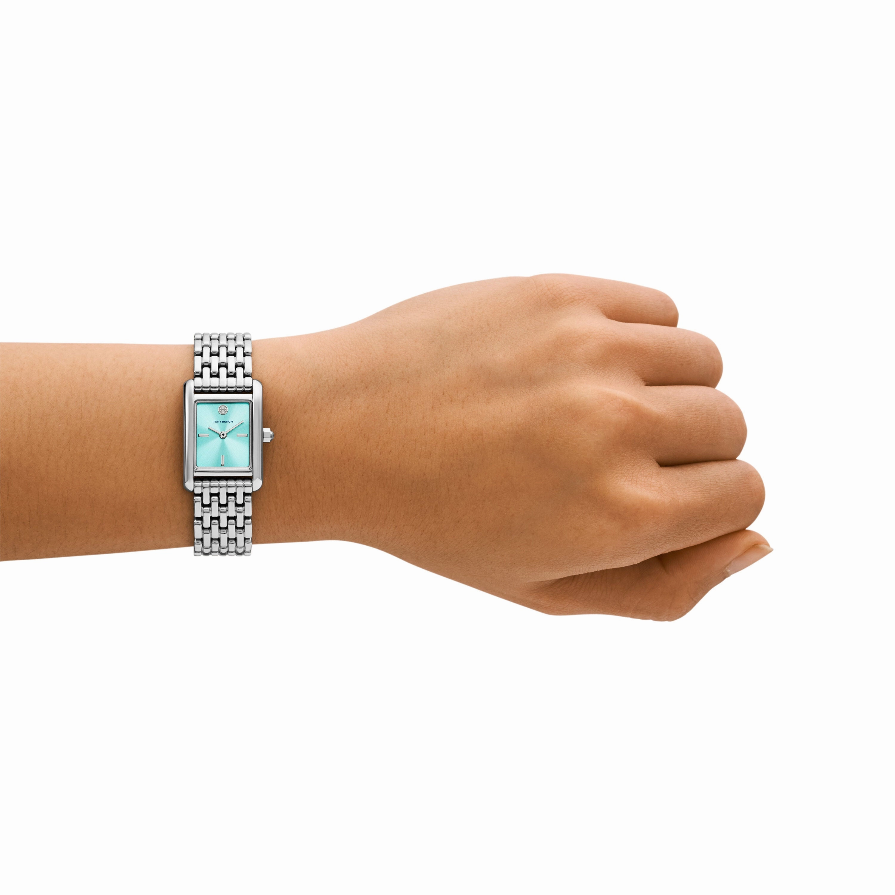 Tory Burch The Eleanor Silver Tone Analogue Watch TBW1083