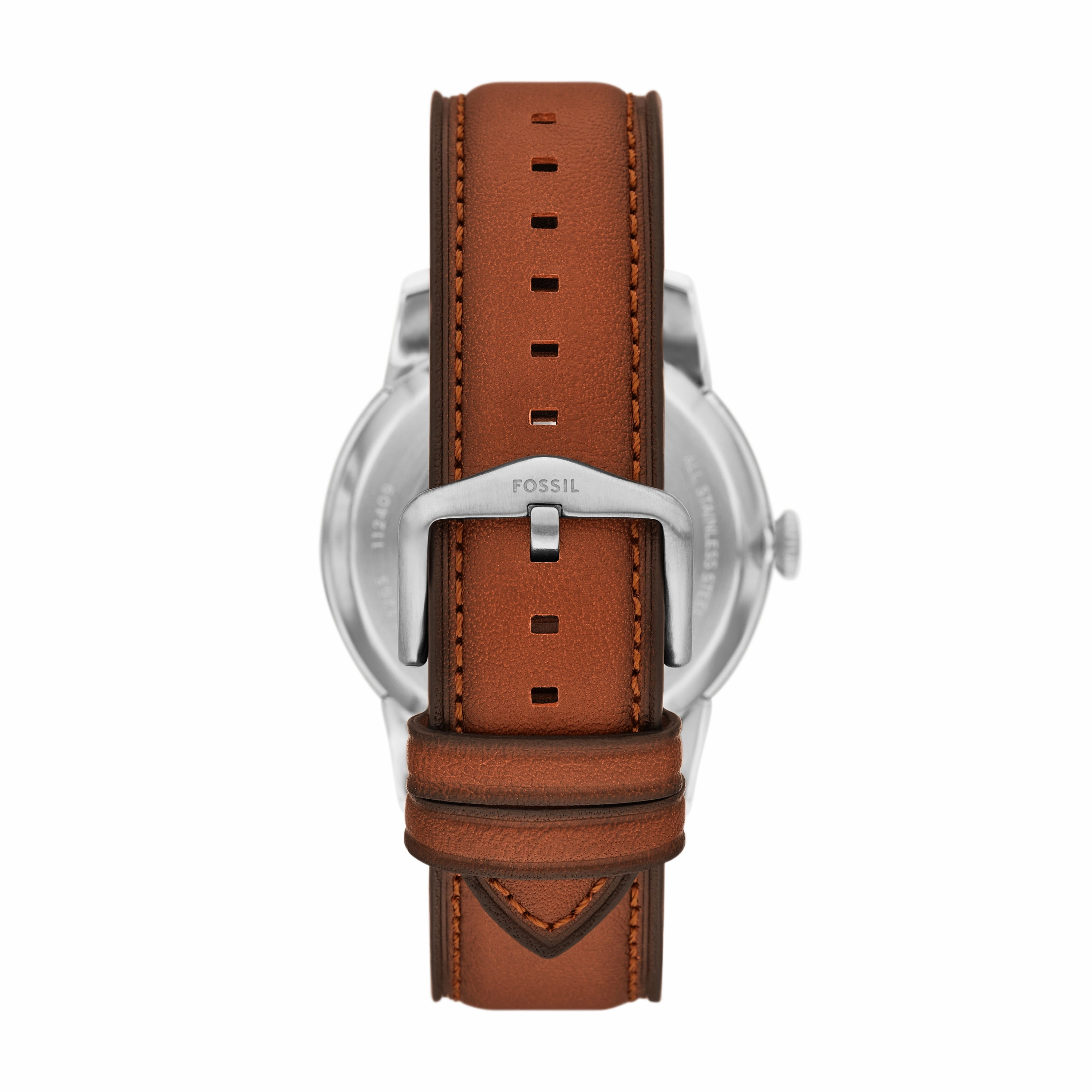 Townsman Multifunction Brown Leather Watch