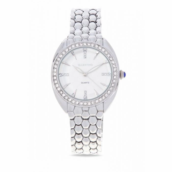 Valentino 20121972 WHITE - SILVER FASHION METAL - ALLOY Watch For Women
