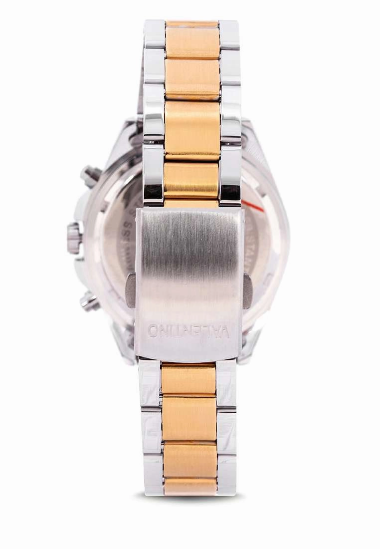 Valentino 20122221-TWO TONE - SIL DIAL Gold Watch for Women