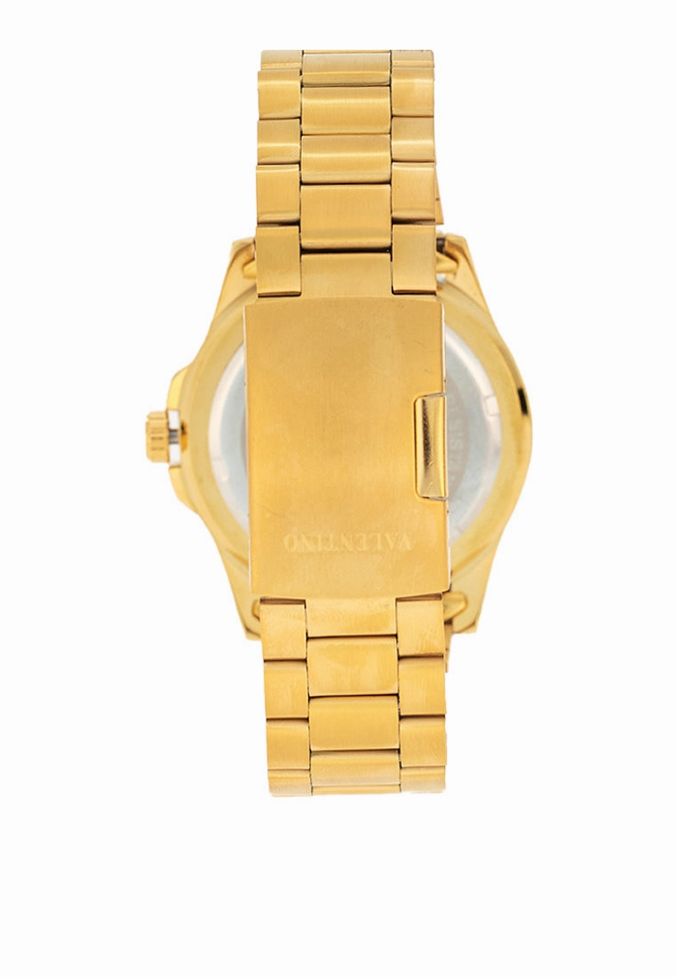 Valentino 20122409-GOLD - GREEN DIAL Stainless Steel Strap Analog Watch for Men
