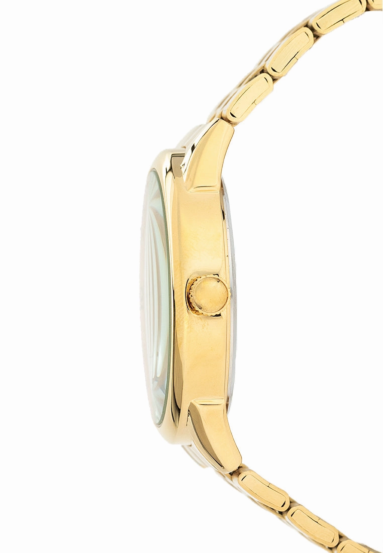 Valentino 20122439-GOLD DIAL Stainless Steel Strap Analog Watch for Men