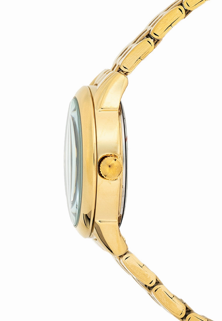 Valentino 20122440-BLACK DIAL Stainless Steel Strap Analog Watch for Women