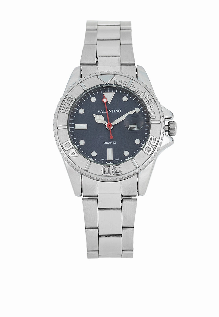 Valentino 20122466-BLUE DIAL Stainless Steel Strap Analog Watch for Women