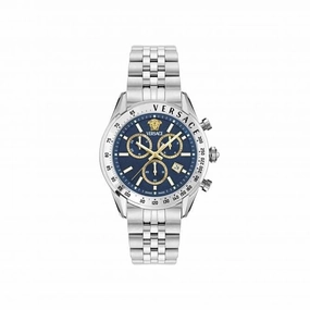 Versace Chrono Master Blue Sapphire Watch VE8R00324