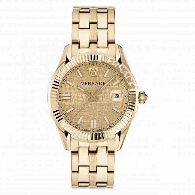 Versace Gents Greca Time Champagne Watch VE3K00522