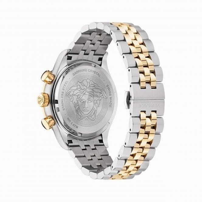 Versace Gents Hellenyium Stainless Steel Green Watch VE2U00522