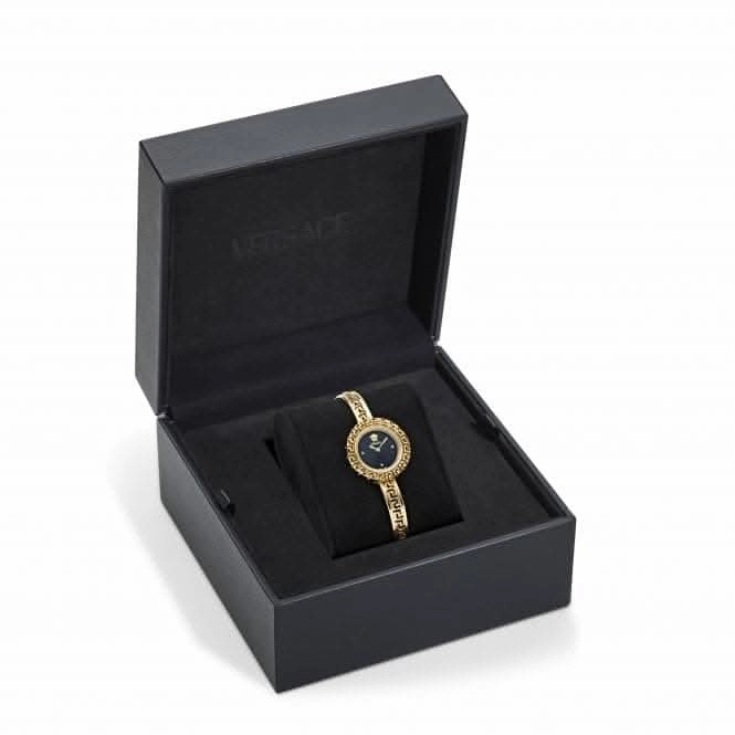 Versace Iconic La Greca Black Sapphire antireflex Watch VE8C00524