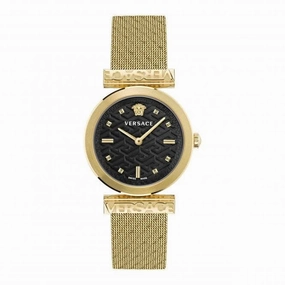 Versace Ladies Regalia Gold-Tone Watch VE6J00723
