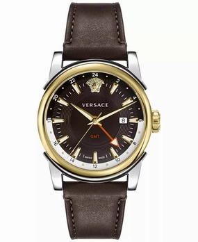 Versace Men's GMT Vintage 42mm Quartz Watch
