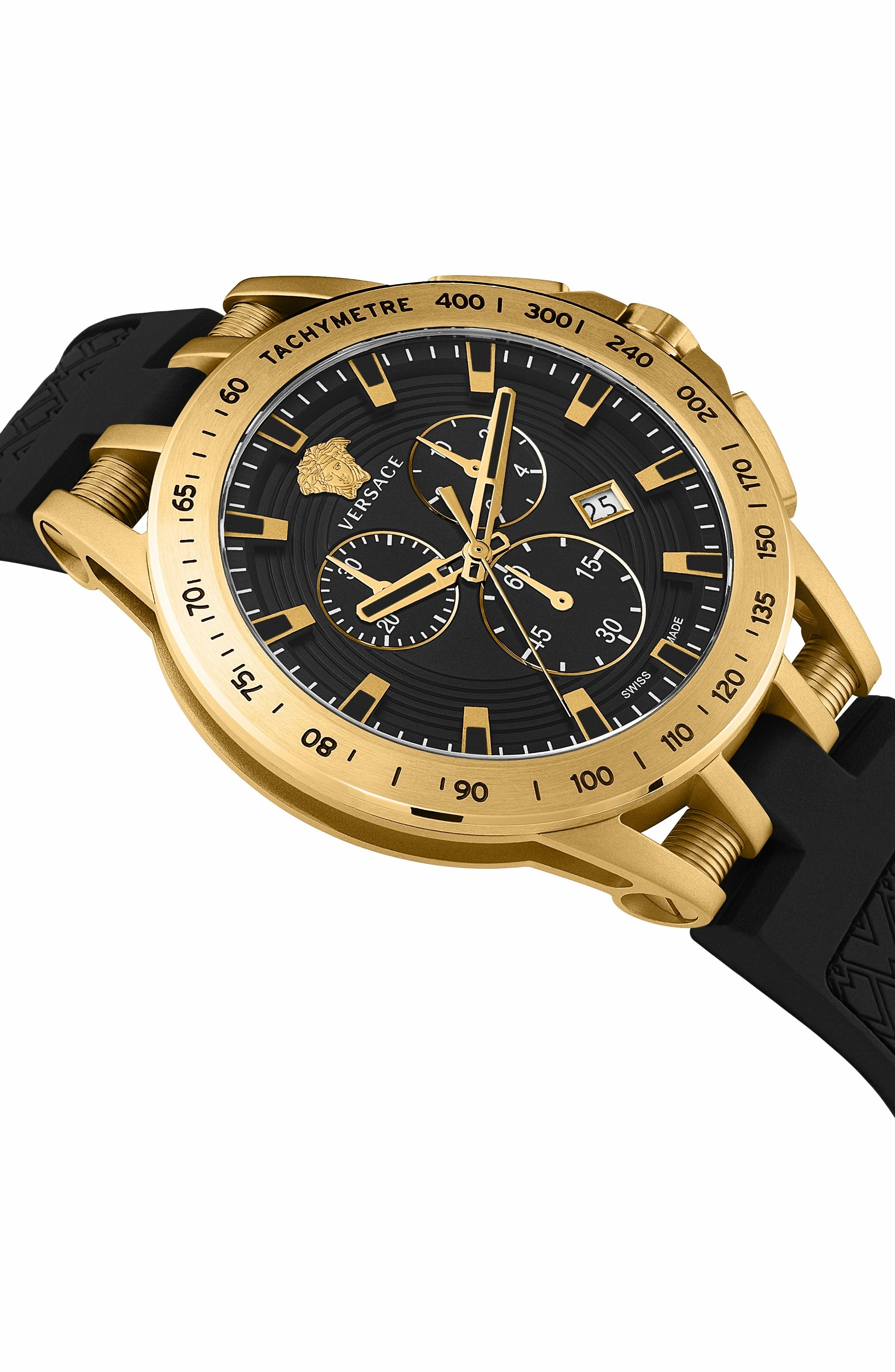 Versace Men's Sport Tech 45mm Quartz Watch VE3E00321