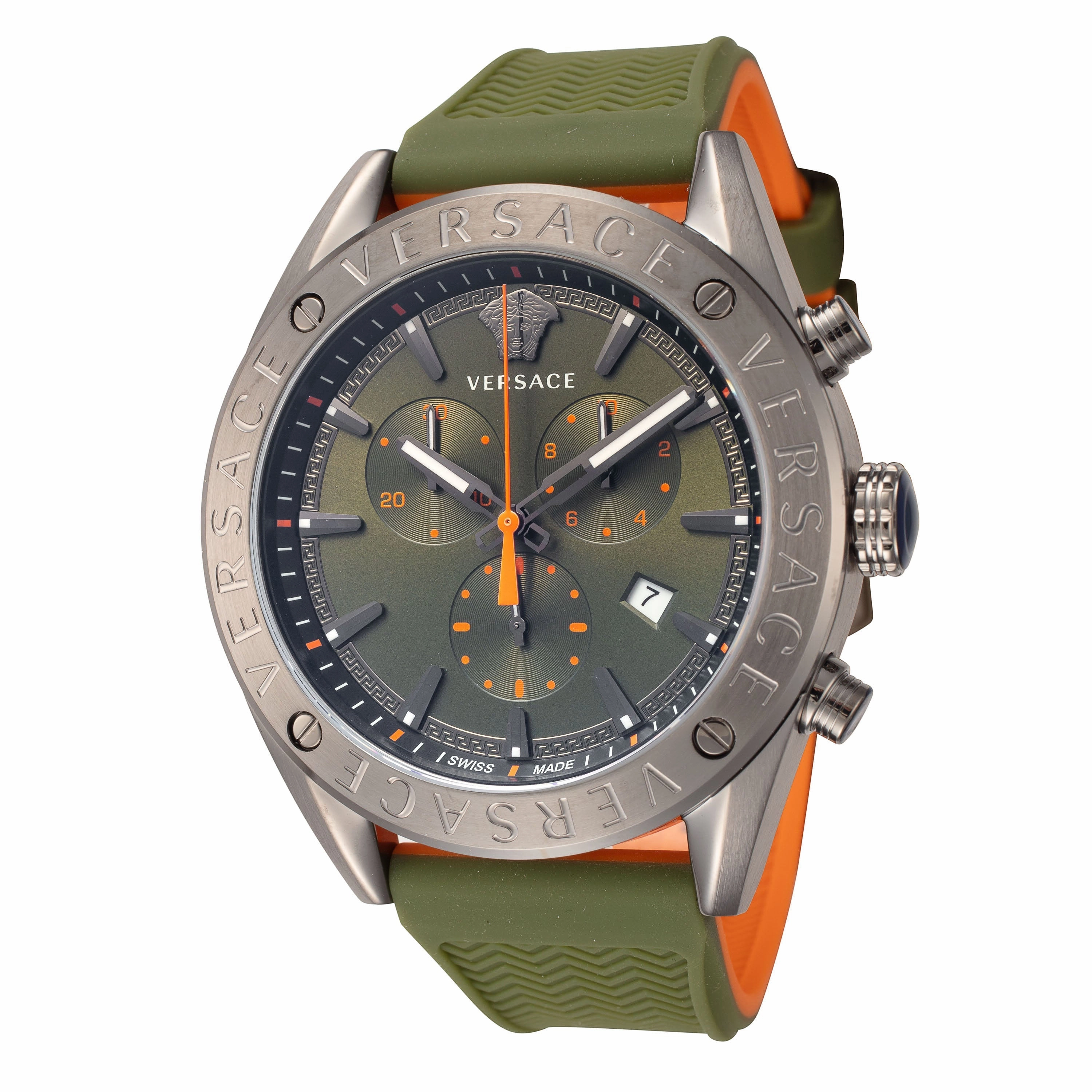Versace Men's V-Chrono 45mm Quartz Watch VEHB00319