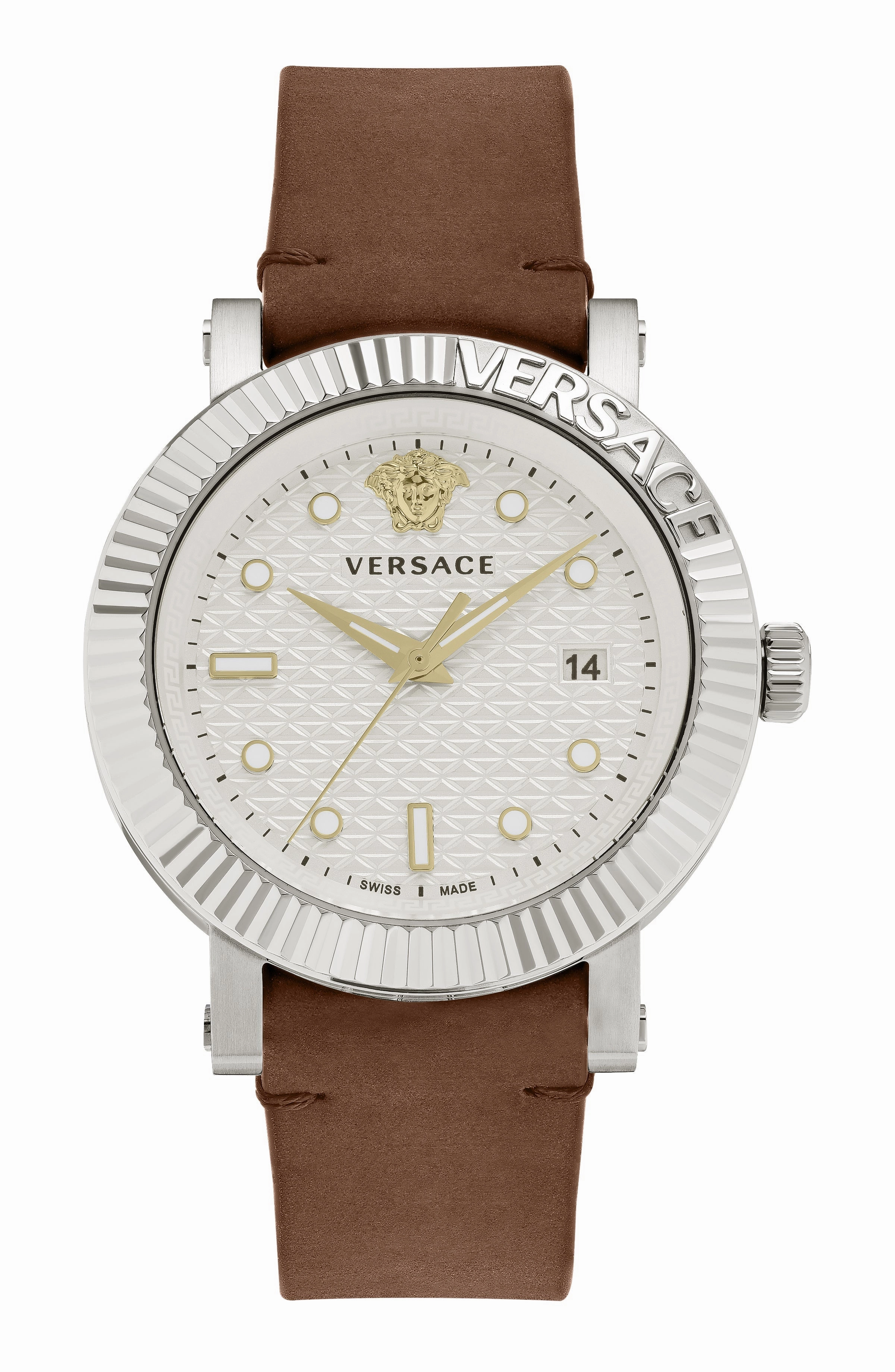 Versace Men's V-Classic 42mm Quartz Watch VESR00122