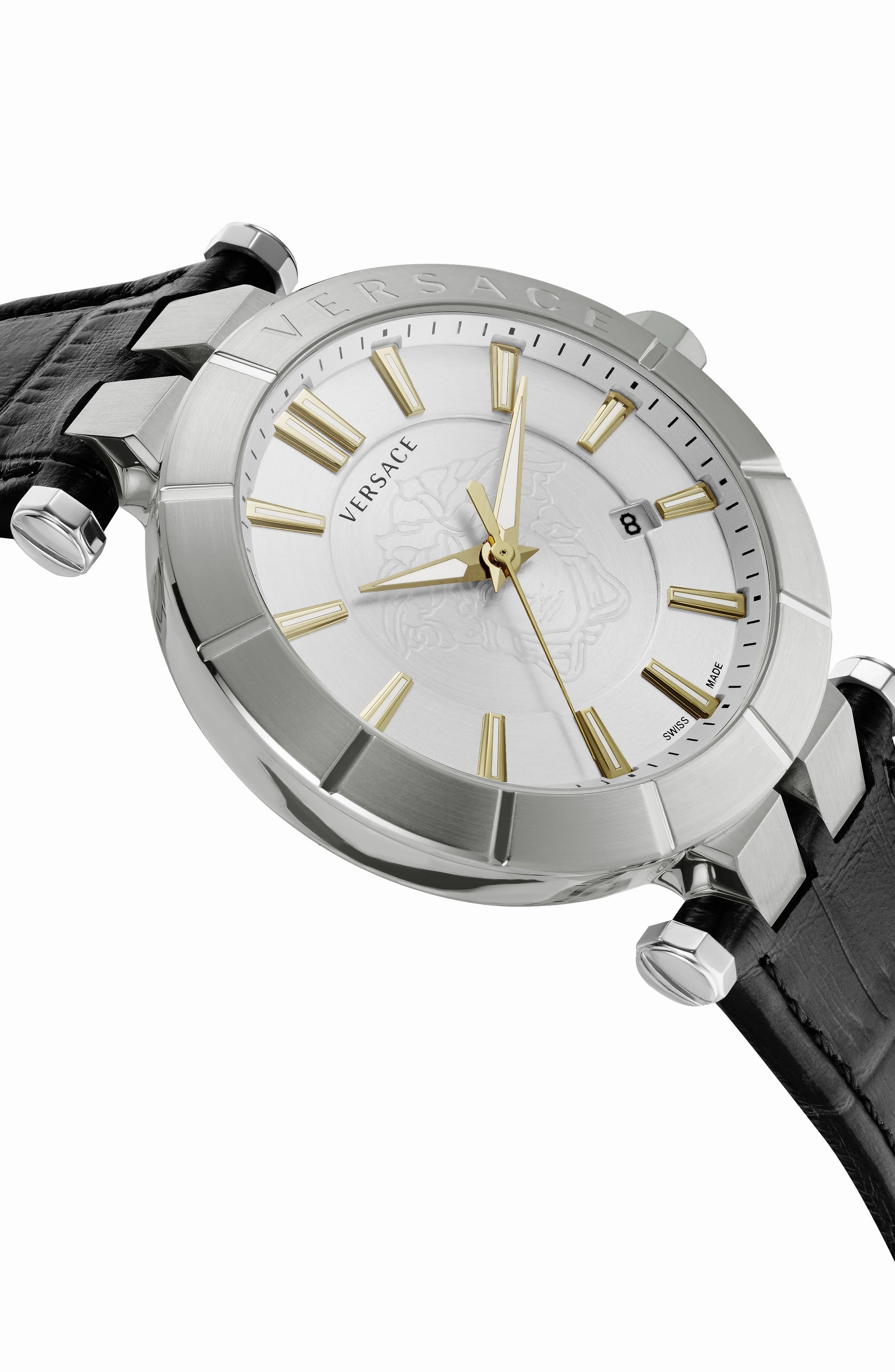 Versace Men's V-Race 43mm Quartz Watch