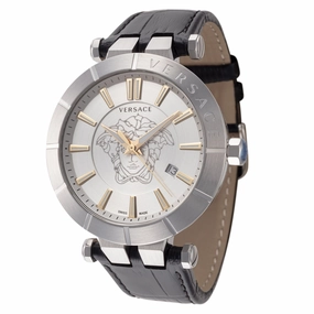 Versace Men's V-Race 43mm Quartz Watch