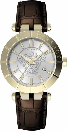 Versace Men's V-Race 43mm Quartz Watch