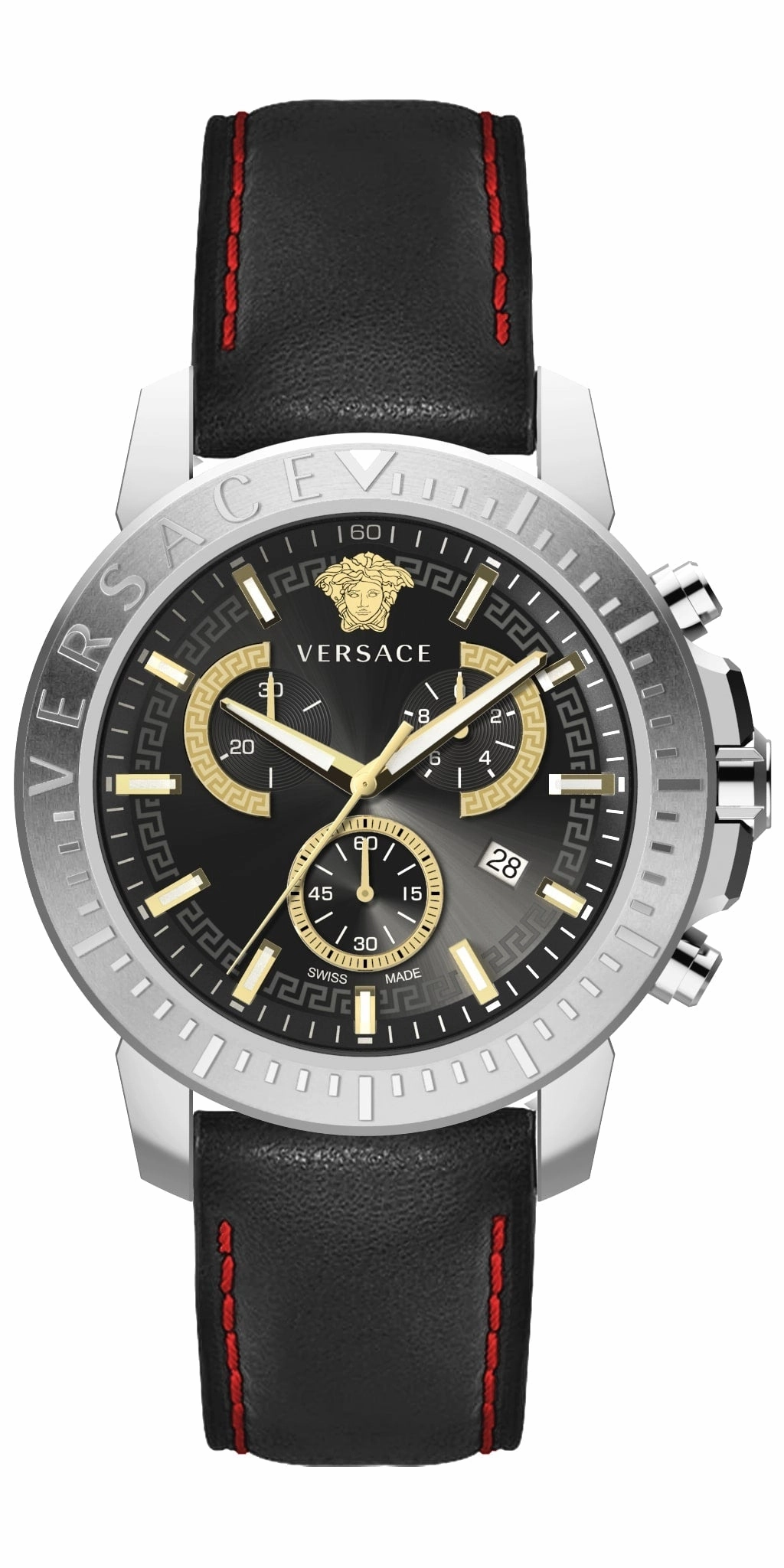 Versace Men's VE2E00121 New Chrono 45mm Quartz Watch