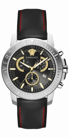 Versace Men's VE2E00121 New Chrono 45mm Quartz Watch