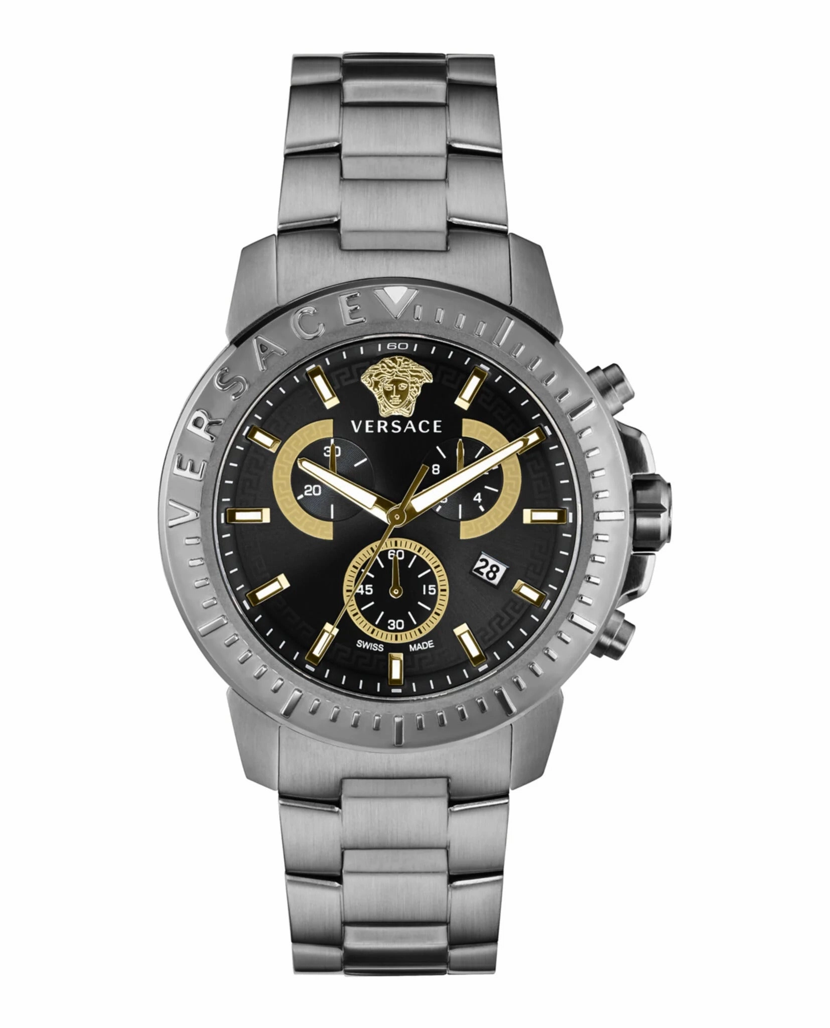 Versace Men's VE2E00621 New Chrono 45mm Quartz Watch