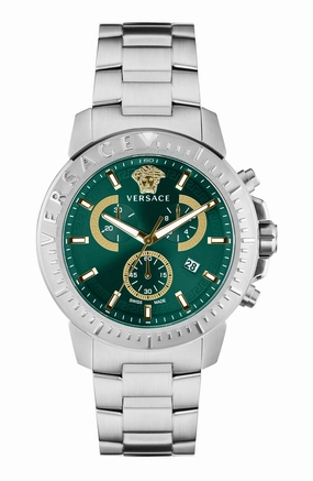 Versace Men's VE2E00821 New Chrono 45mm Quartz Watch