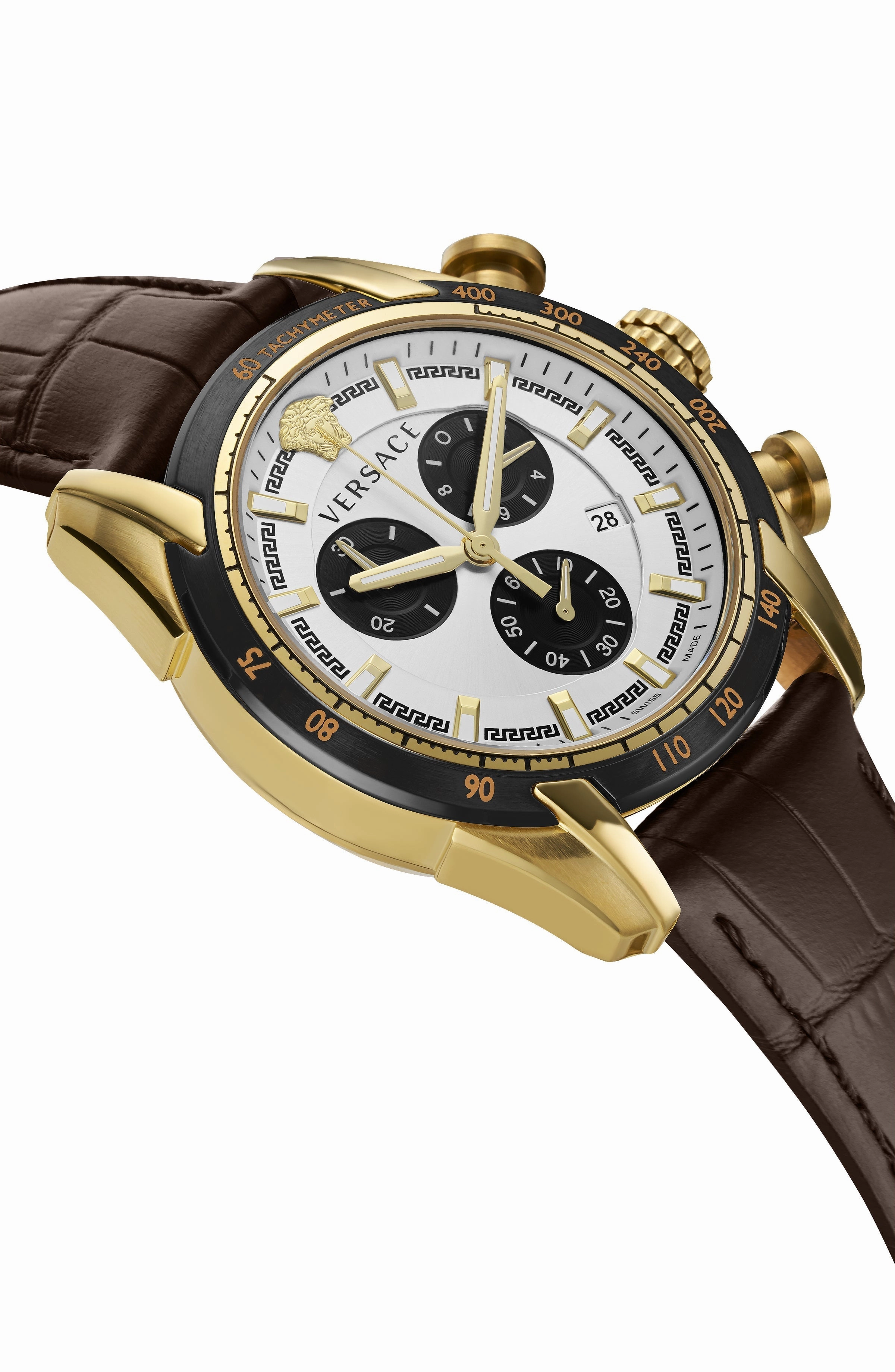 Versace Men's VE2I00221 V-Ray 44mm Quartz Watch