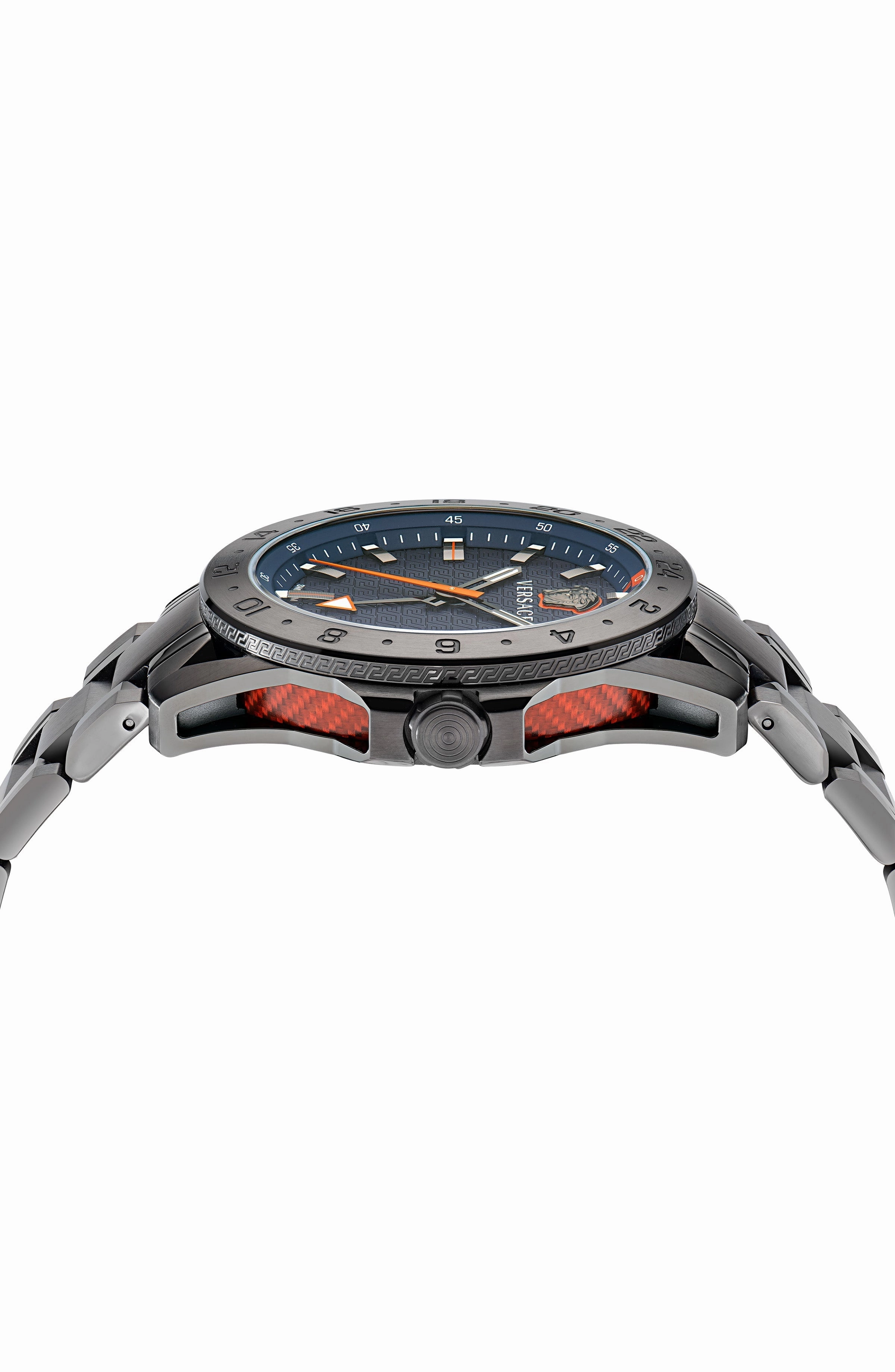 Versace Men's VE2W00422 Sport Tech GMT 45mm Quartz Watch