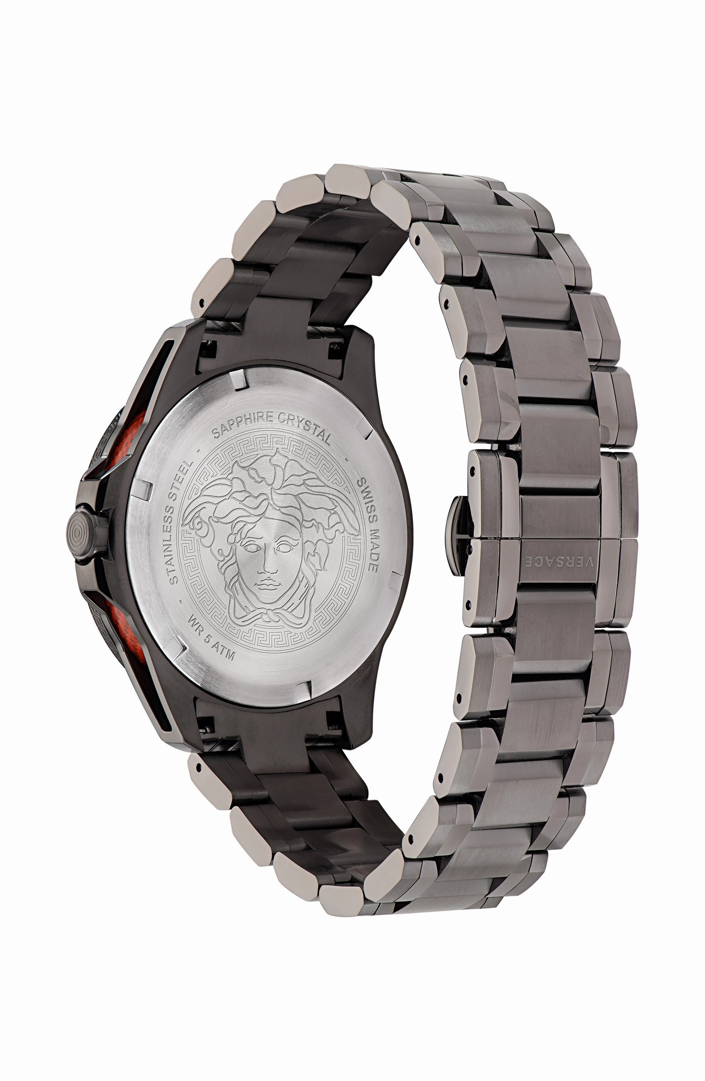 Versace Men's VE2W00422 Sport Tech GMT 45mm Quartz Watch