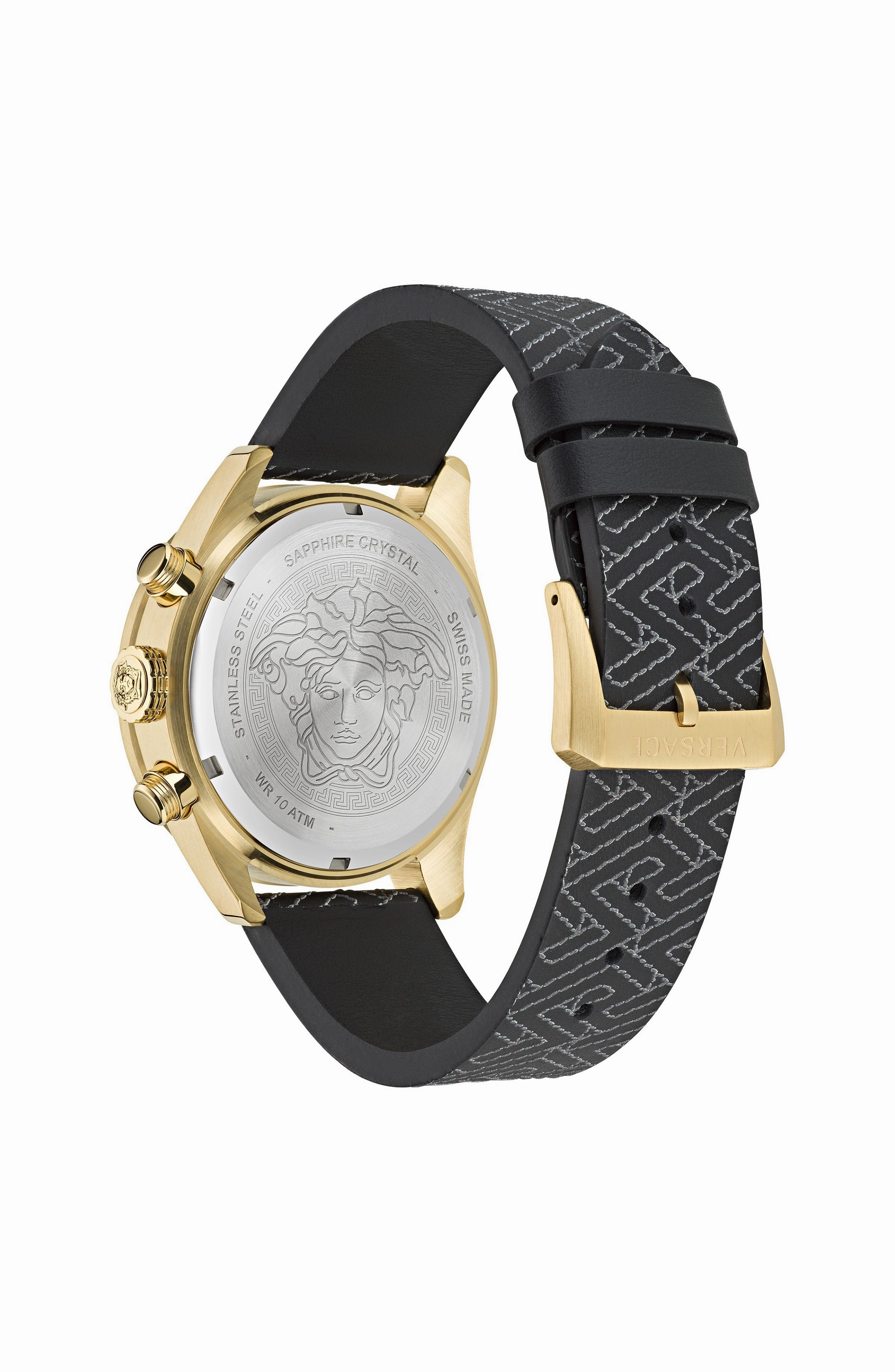 Versace Men's VE6K00123 Greca Dome 43mm Quartz Watch