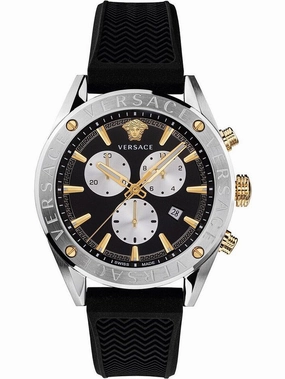 Versace Men's VEHB00119 V-Chrono 44mm Quartz Watch