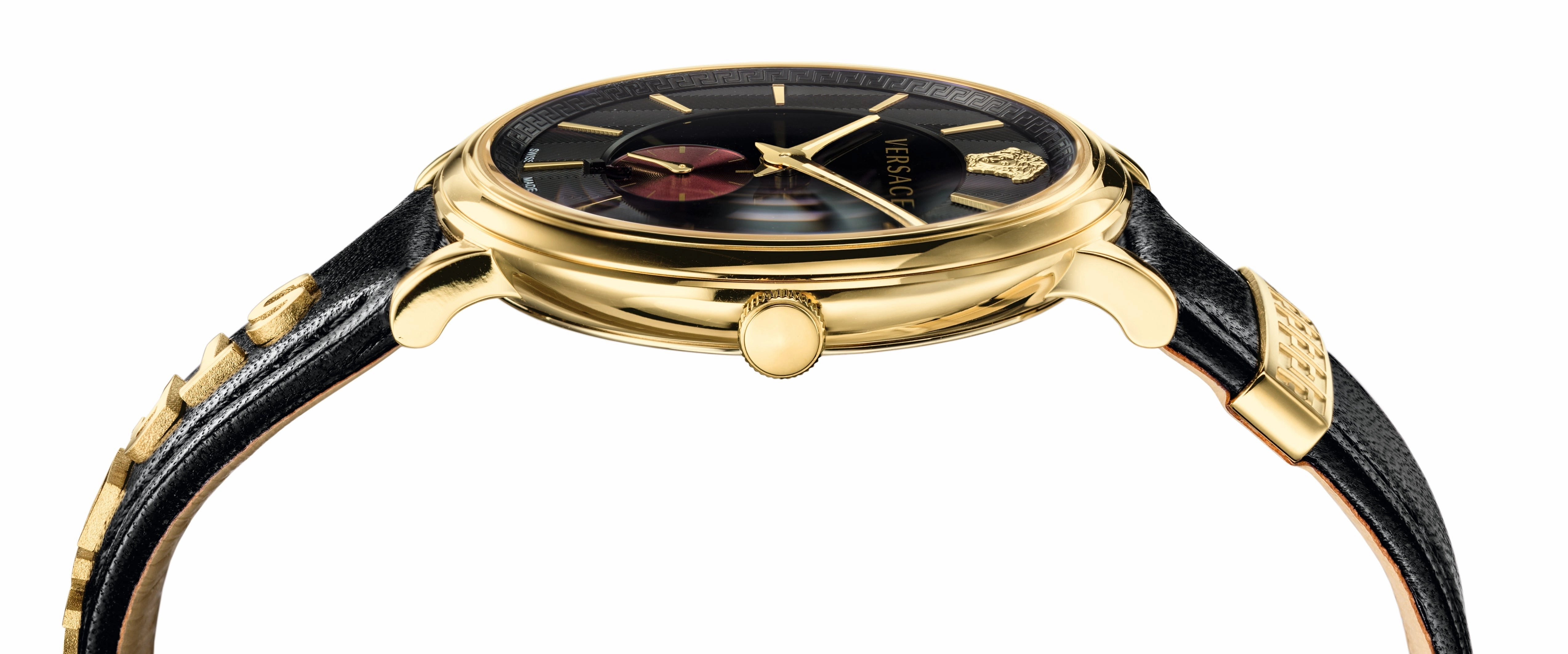 Versace Men's Versace V-Circle 42mm Quartz Watch VBQ050017