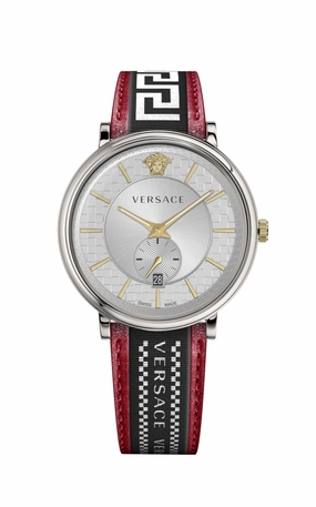 Versace Men's Versace V-Circle 42mm Quartz Watch VEBQ01319