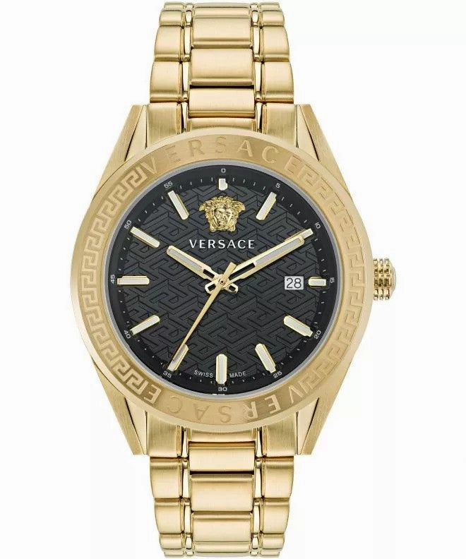 Versace Men's Versace V-Code 42mm Quartz Watch VE6A00623