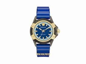Versace Unisex Versace Icon Active Indiglo 42mm Quartz Watch VE6E00323