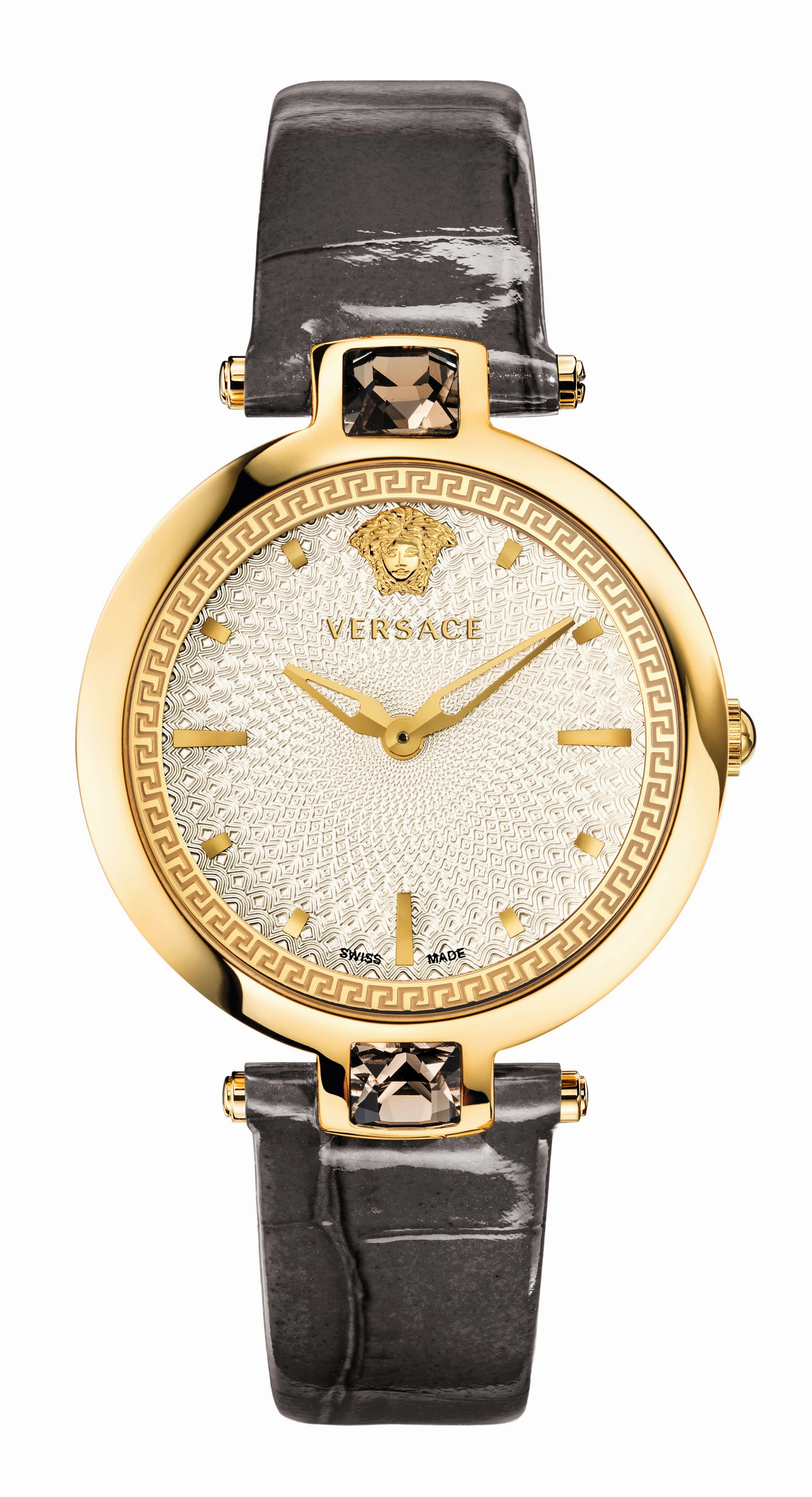 Versace Women's Crystal Gleam 36.5mm Quartz Watch VAN060016