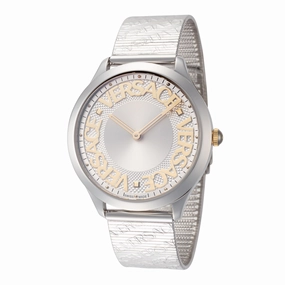 Versace Women's VE2O00422 Logo Halo 38mm Quartz Watch