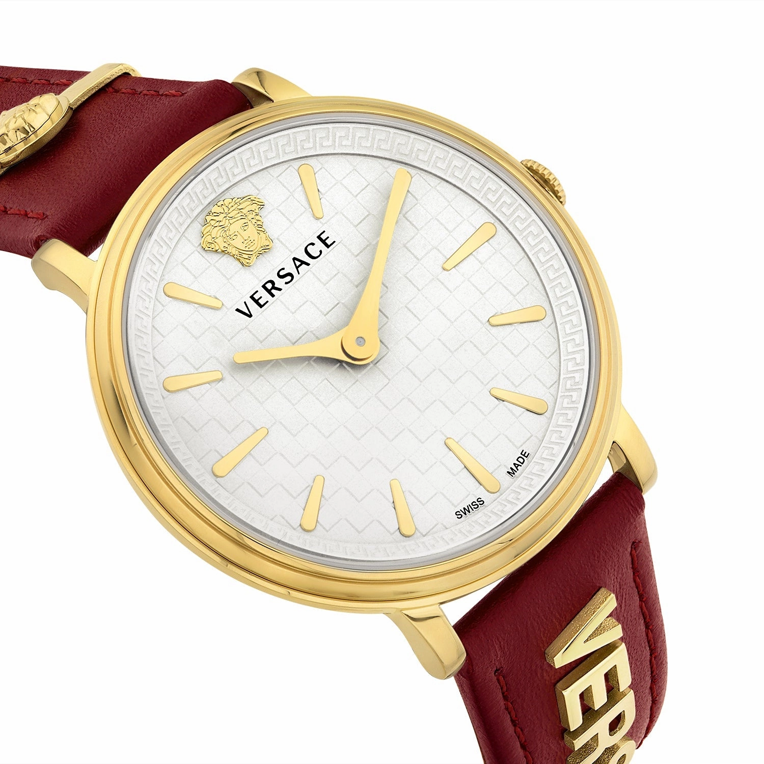 Versace Women's VE8104322 V-Circle 38mm Quartz Watch