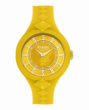 Versus Versace - Fire Island Studs Silicone Watch