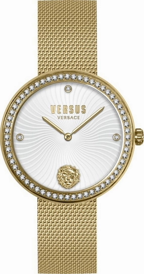Versus Versace Women's Lea Crystal 35mm Quartz Watch