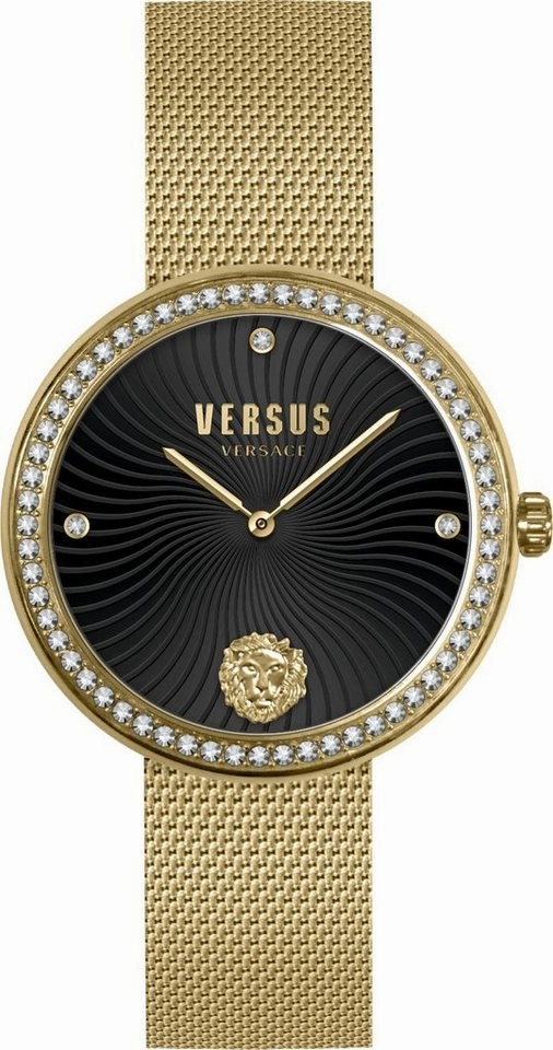 Versus Versace Women's Lea Crystal 35mm Quartz Watch