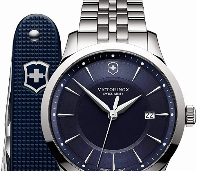 Victorinox Alliance Blue Dial Mens Watch 241802.1