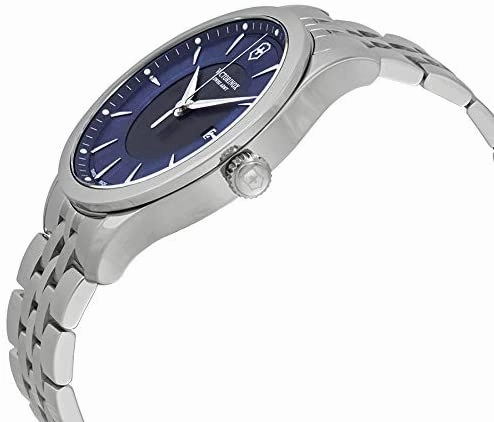 Victorinox Alliance Silver Stainless Steel Strap & Blue Dial Men's Watch 241802