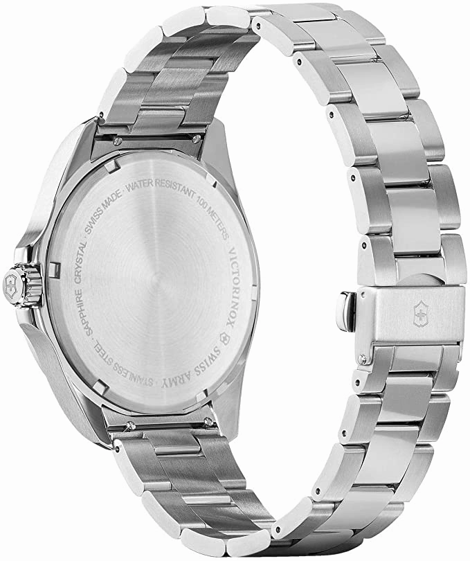 Victorinox FieldForce GMT Blue dial, Silver SST Bracelet