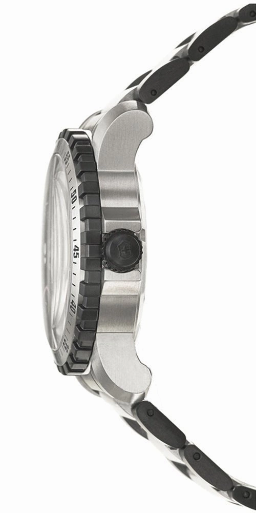 Victorinox Swiss Army Alpnach Automatic Black PVD & Stainless Steel Mens Watch Date 241197