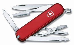 Victorinox Swiss Army Executive Red Small Pocket Knife with 10 Functions 0.6603